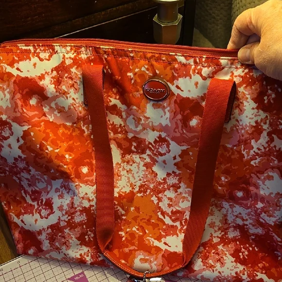 Coach Floral Print Weekender Tote with Pouch Set - NEW - Picture 5 of 8